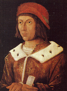 Frédéric Ier du Palatinat - comte palatin du Rhin - portrait d'Albrecht Altdorfer